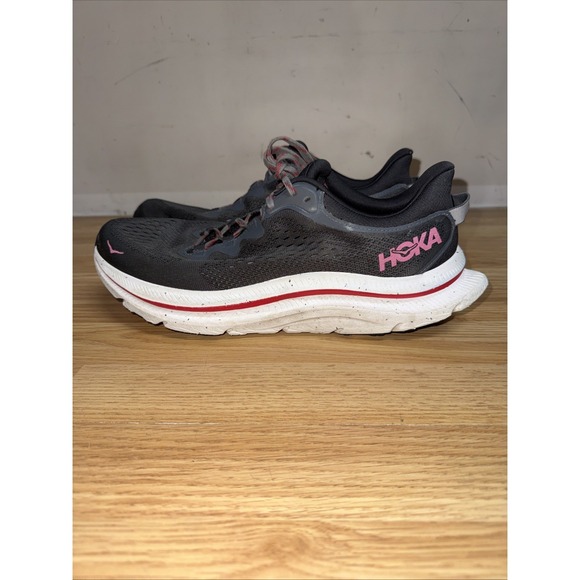 Hoka One One Other - Hoka‎ One One Kawana 2 Running Sneakers Shoes Dark Gray/Red Men Size 13D